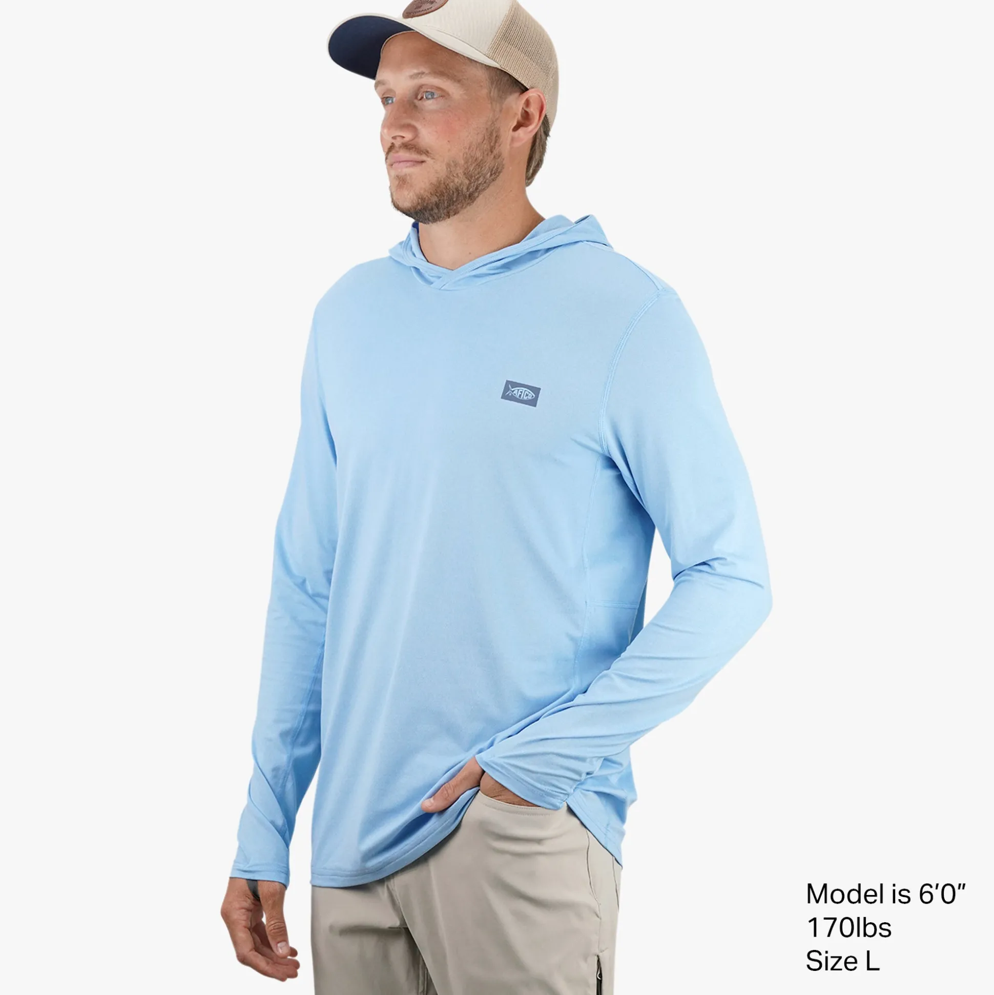 Air O Mesh Hooded Fishing Shirt | AFTCO