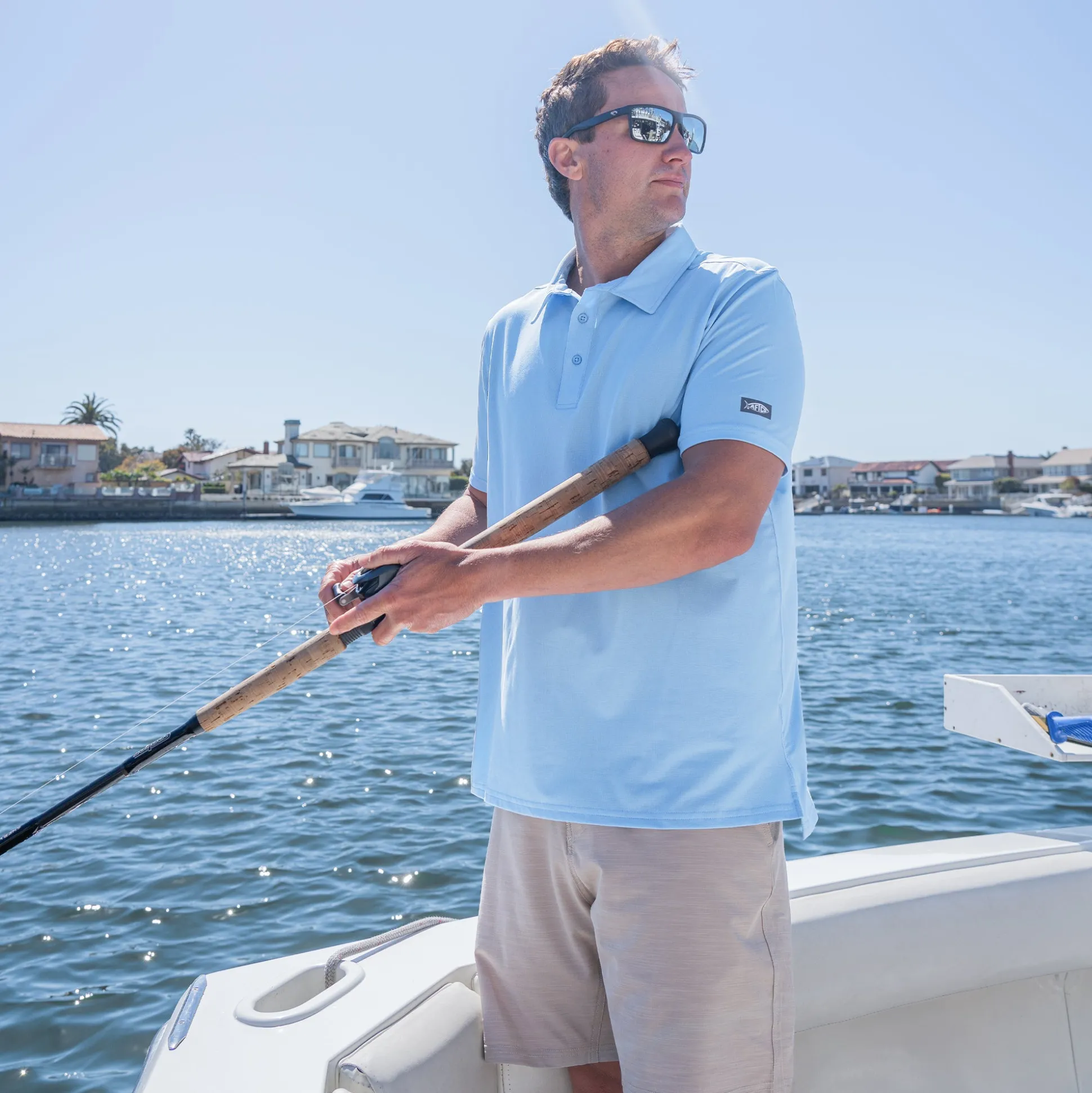 Air O Mesh Performance Polo | AFTCO
