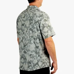 Air O Mesh Printed SS Button Down Fishing Shirt | AFTCO