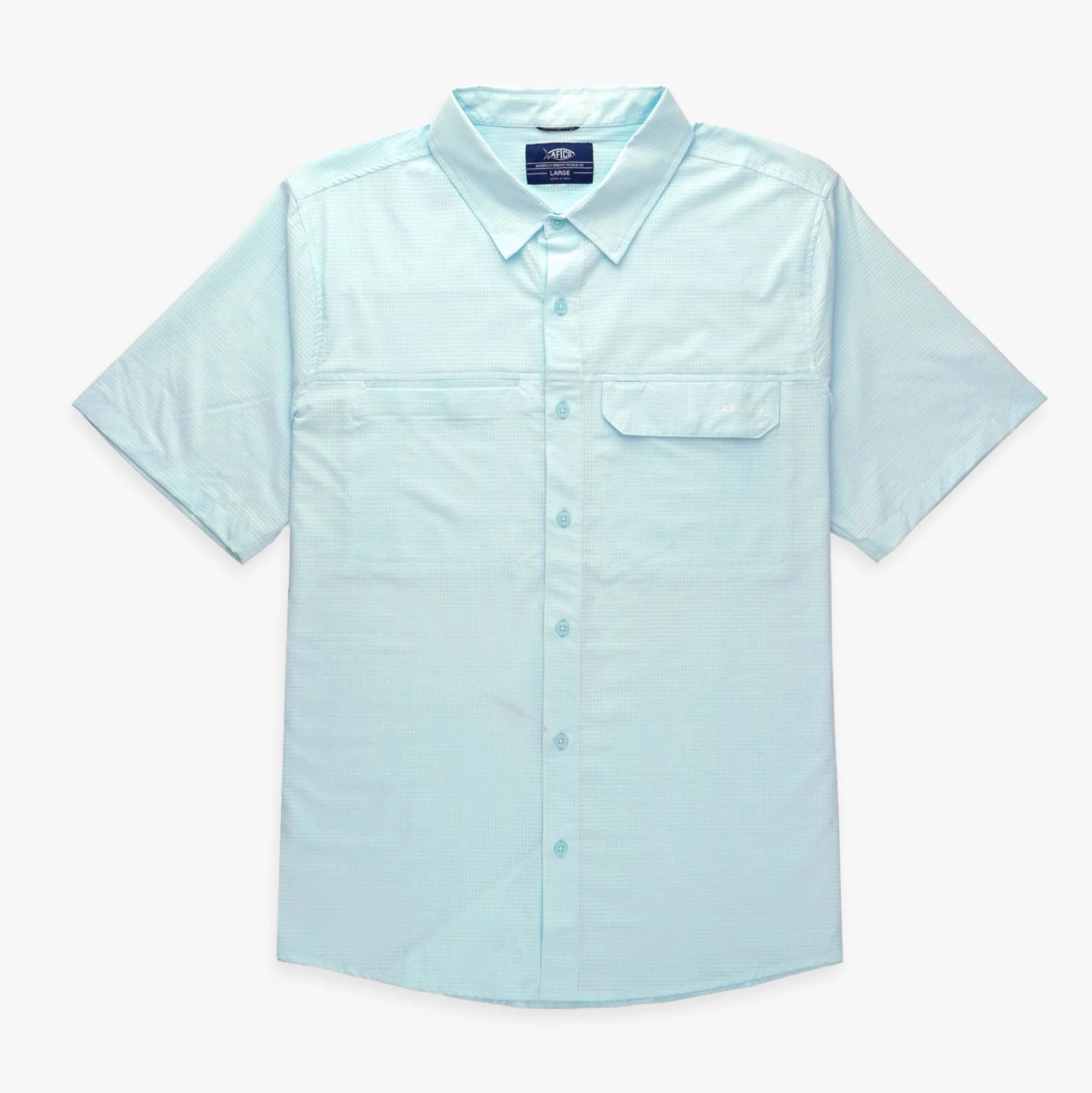 Air O Mesh SS Button Down Fishing Shirt | AFTCO