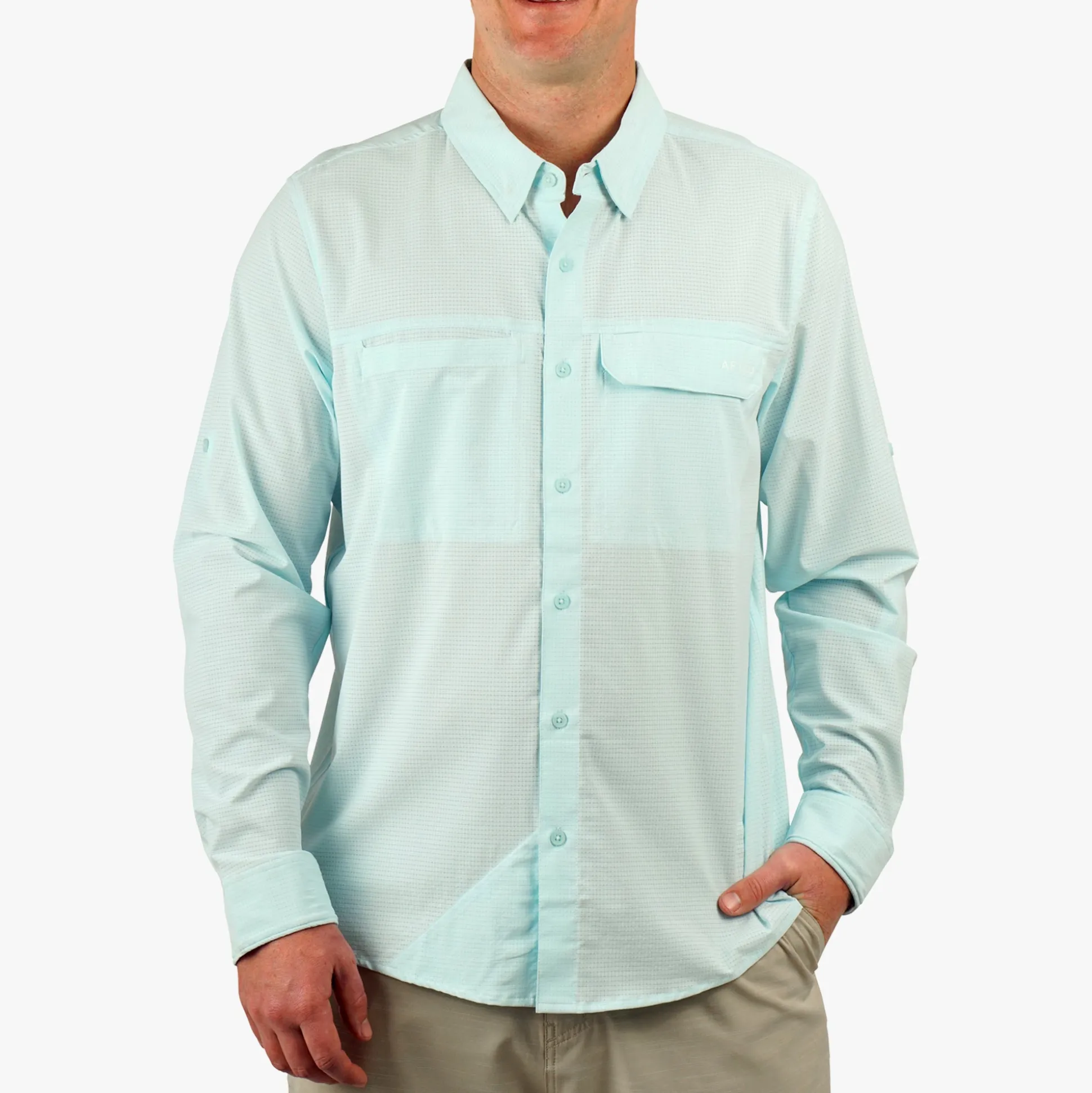 Air-O Mesh LS Fishing Button Up Shirts | AFTCO