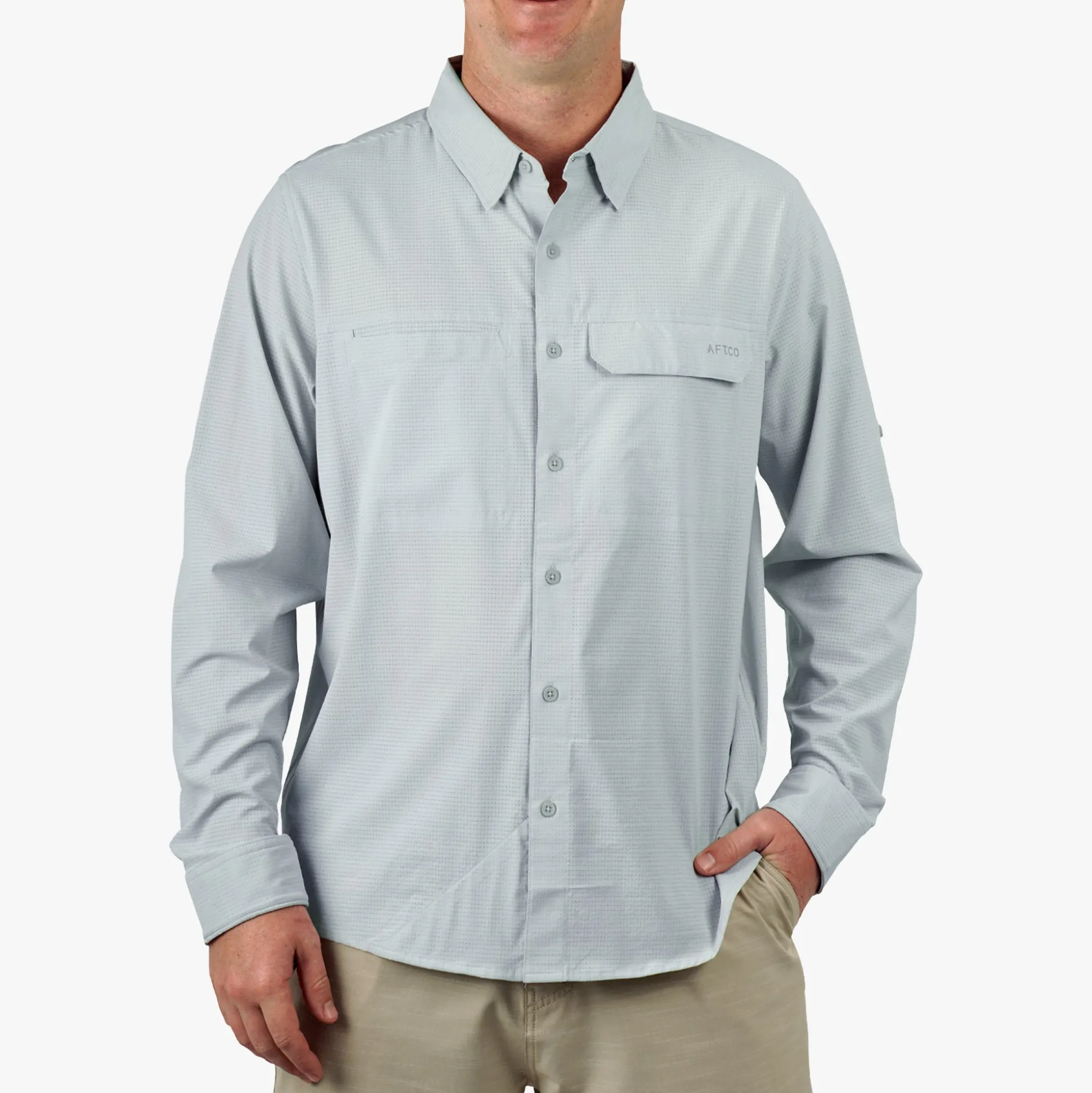 Air-O Mesh LS Fishing Button Up Shirts | AFTCO