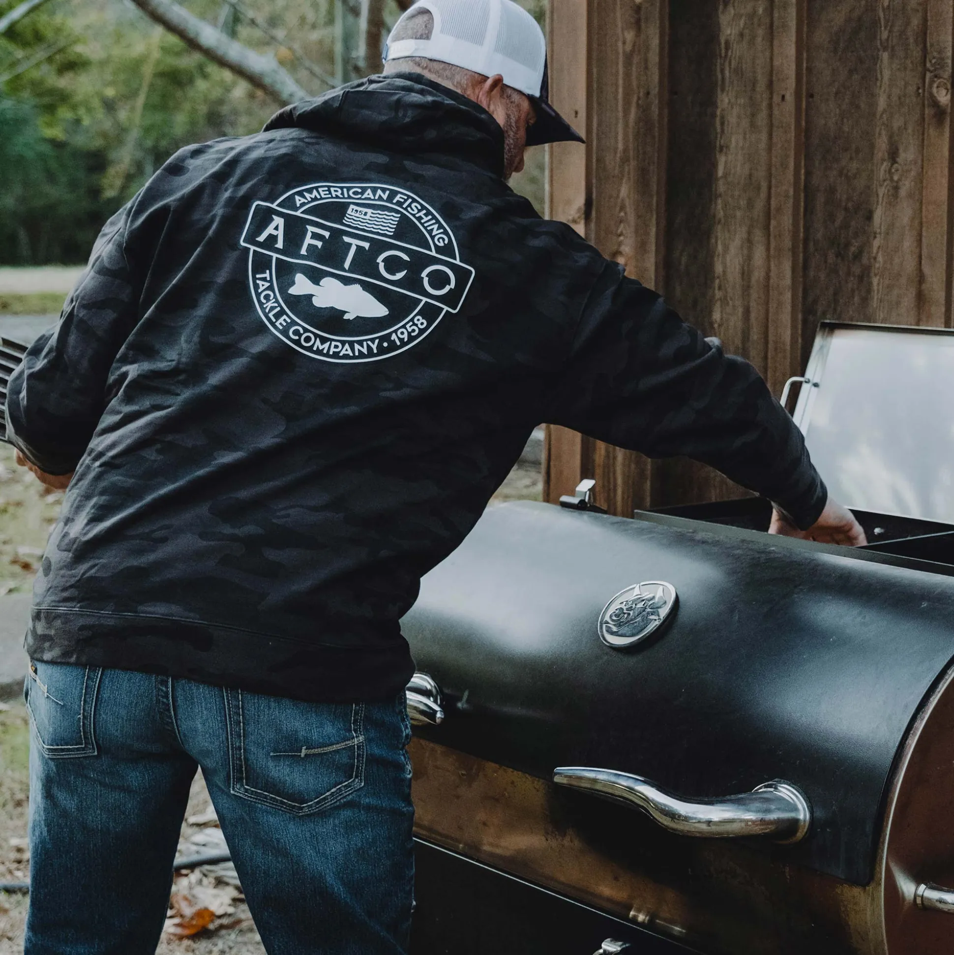 Bass Patch Pullover Hoodie