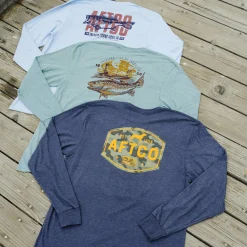 Best Friend Long Sleeve Fishing T-Shirts | AFTCO