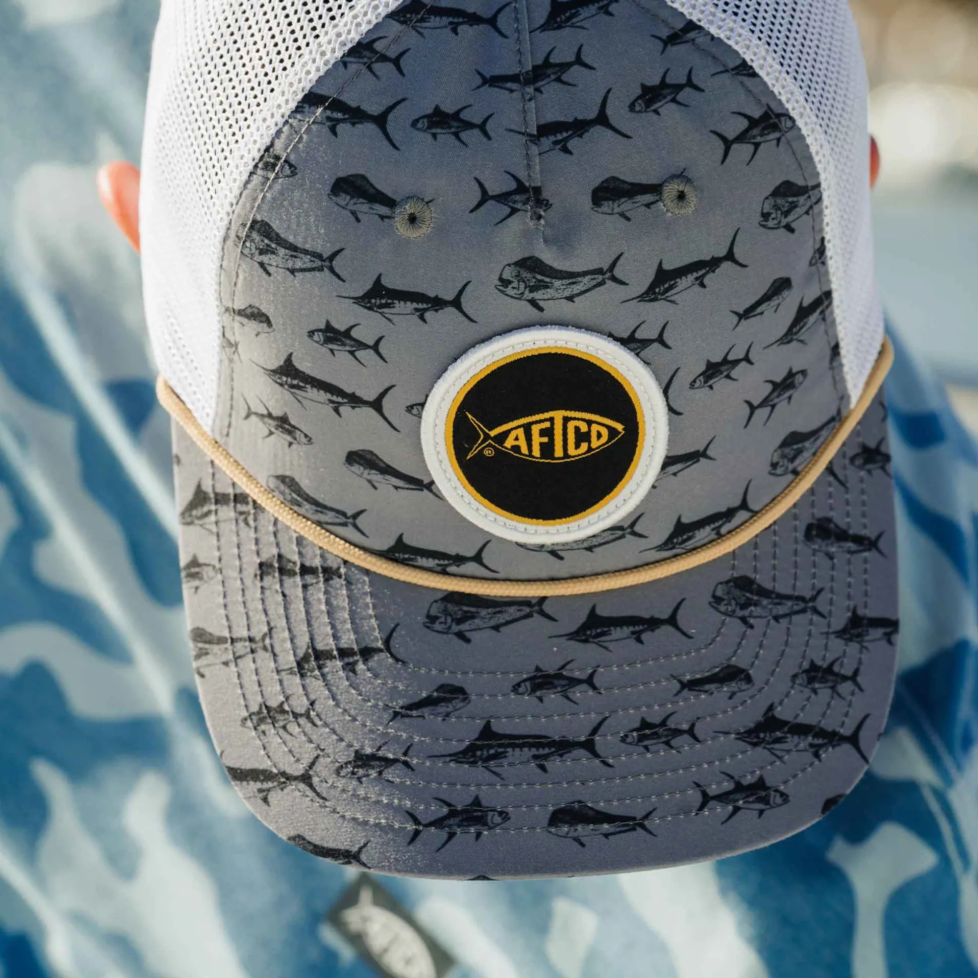 Big 3 Fishing Trucker Hat | AFTCO