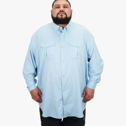 Big Guy Rangle LS Vented Fishing Shirt