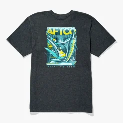 Billed Short Sleeve Men's Fishing T-Shirt | AFTCO