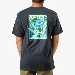 Billed Short Sleeve Men's Fishing T-Shirt | AFTCO