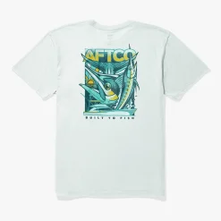 Billed Short Sleeve Men's Fishing T-Shirt | AFTCO