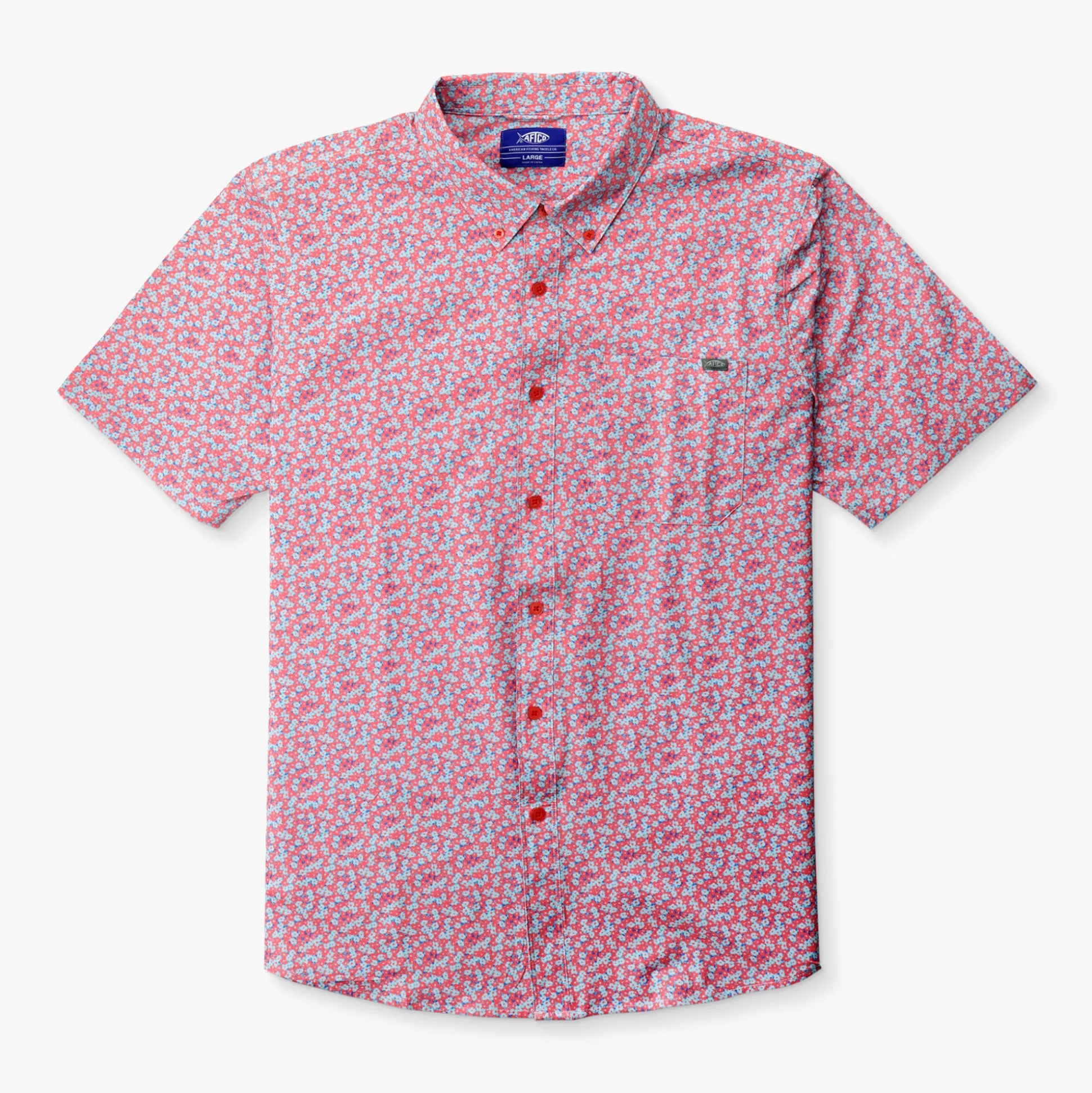 Boatbar Printed Button Down Fishing Shirt | Fathom