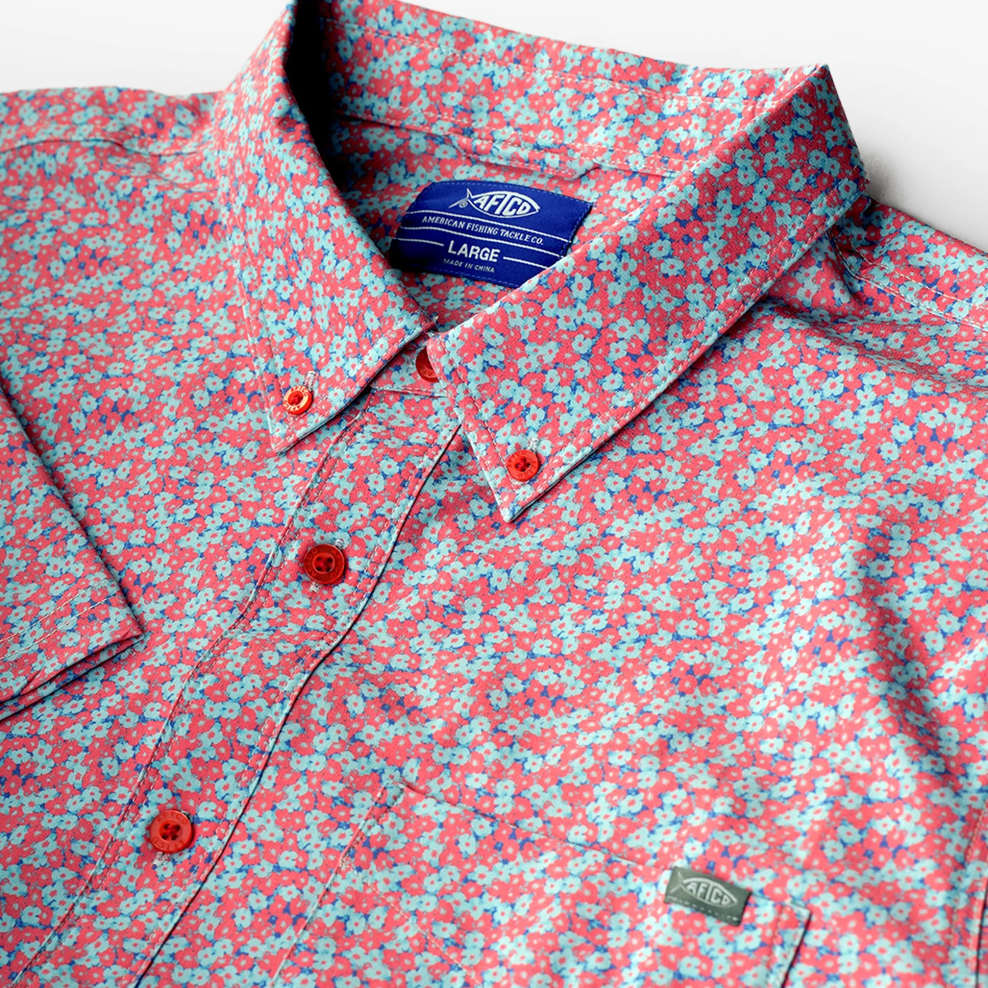 Boatbar Printed Button Down Fishing Shirt | Fathom