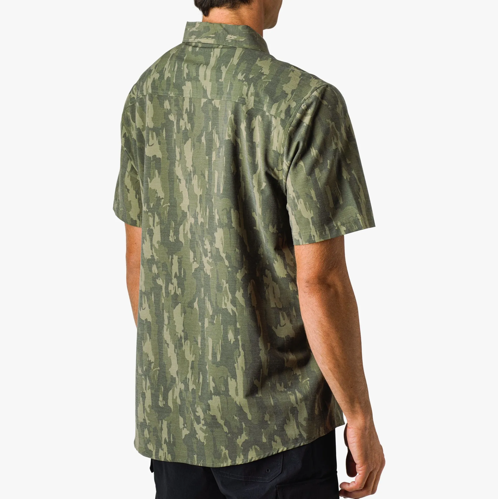 Boatbar Printed Button Down Fishing Shirt | Quiet Tide