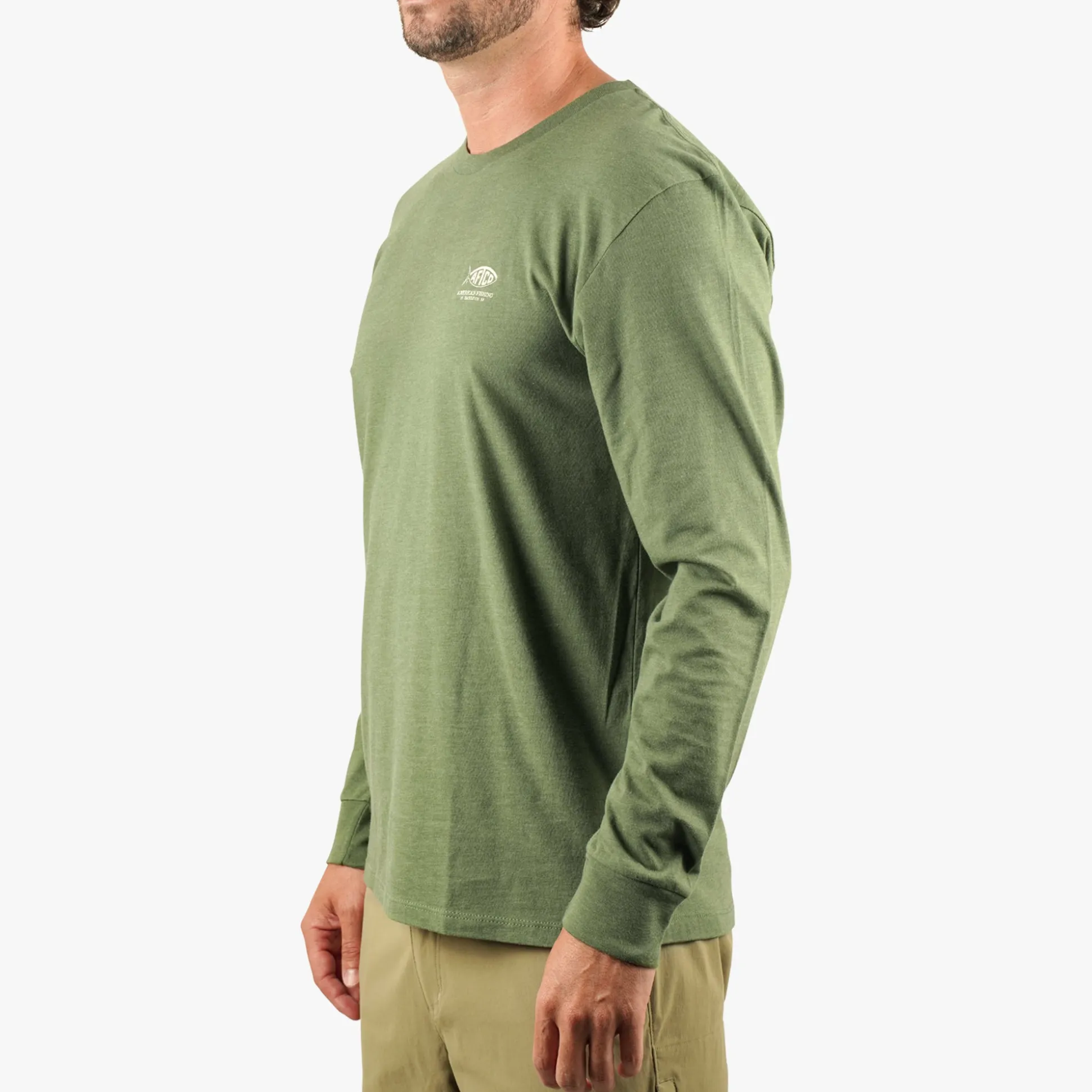 Bucket Long Sleeve Fishing Tee Shirt | AFTCO