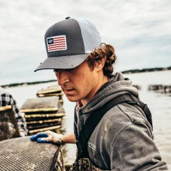 Canton American Fishing Trucker Hat