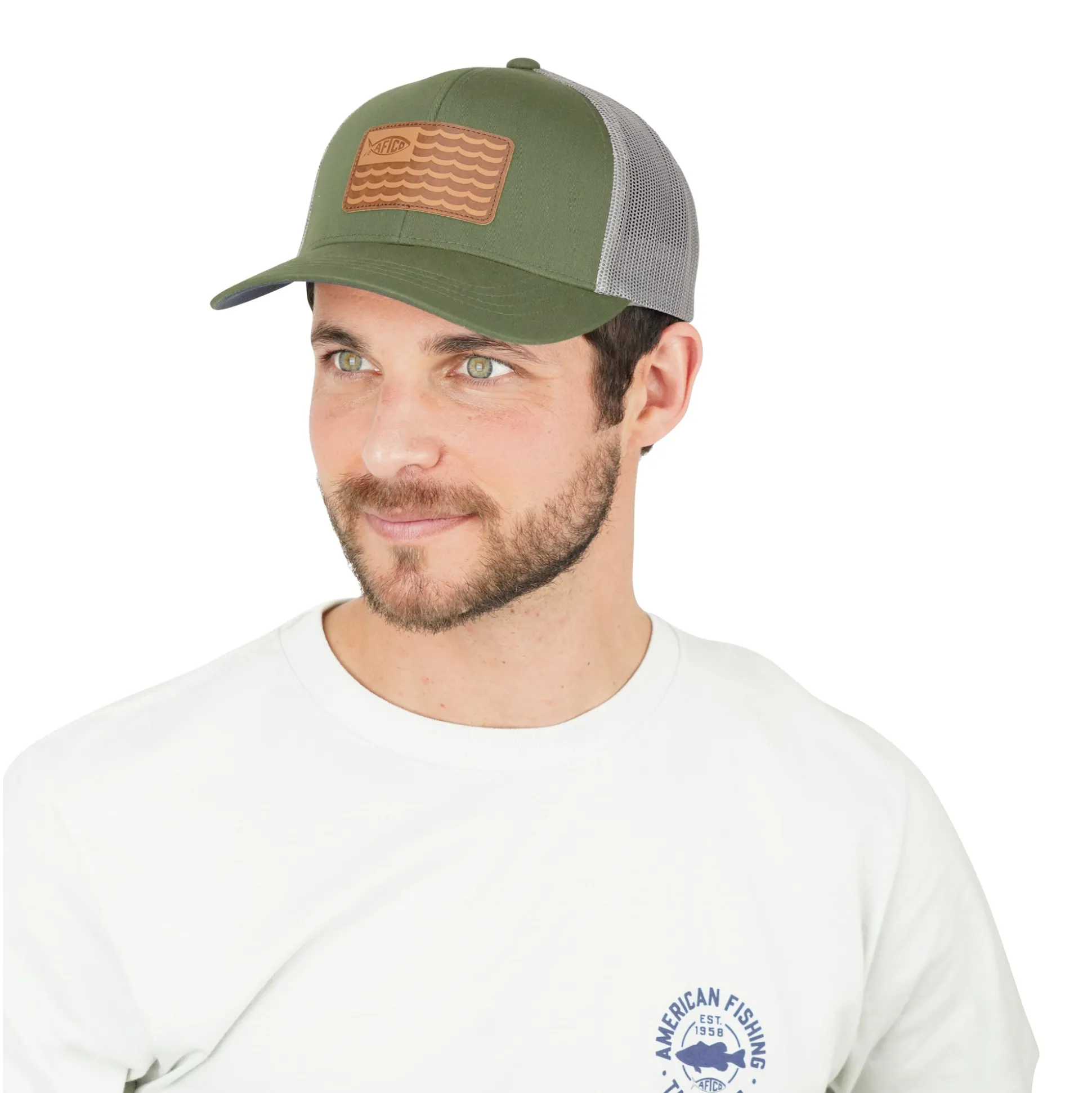 Canton Fishing Trucker Hat | AFTCO