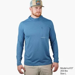 Channel Hooded Performance Shirt
