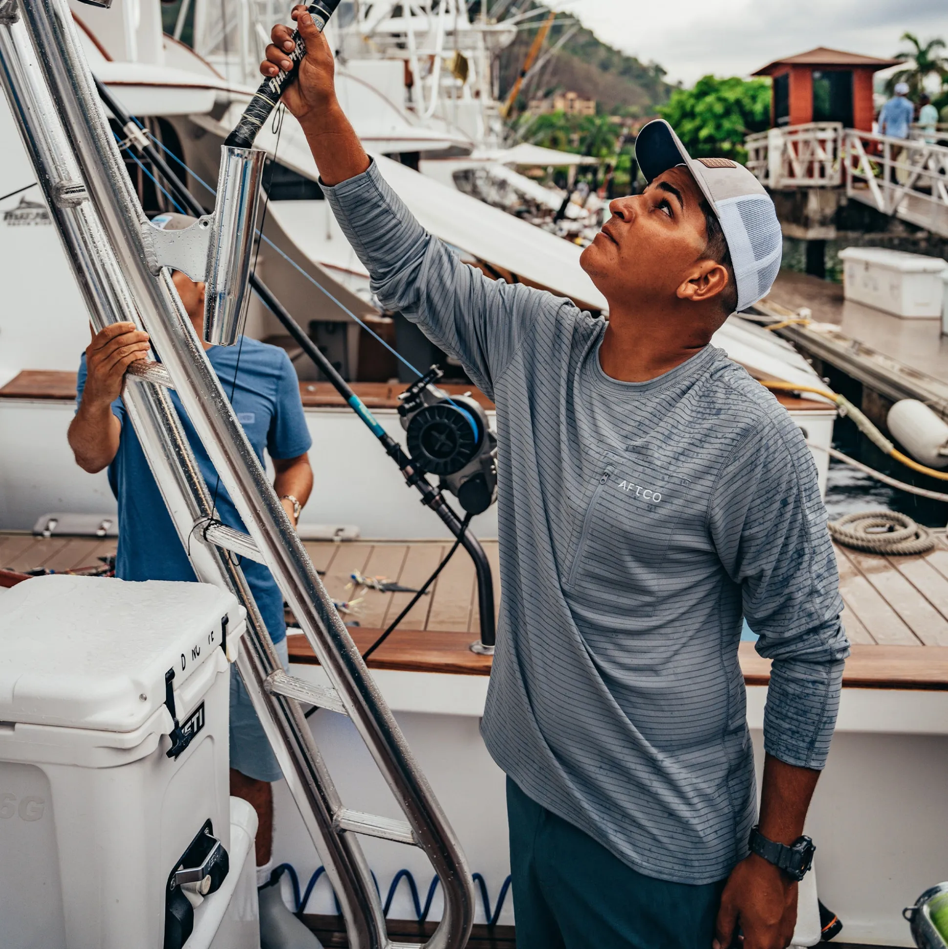 Channel Long Sleeve Fishing Shirts | AFTCO