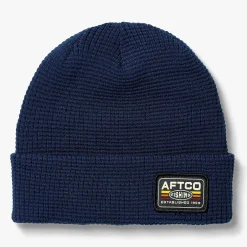 Chevron Waffle Fishing Beanie | AFTCO
