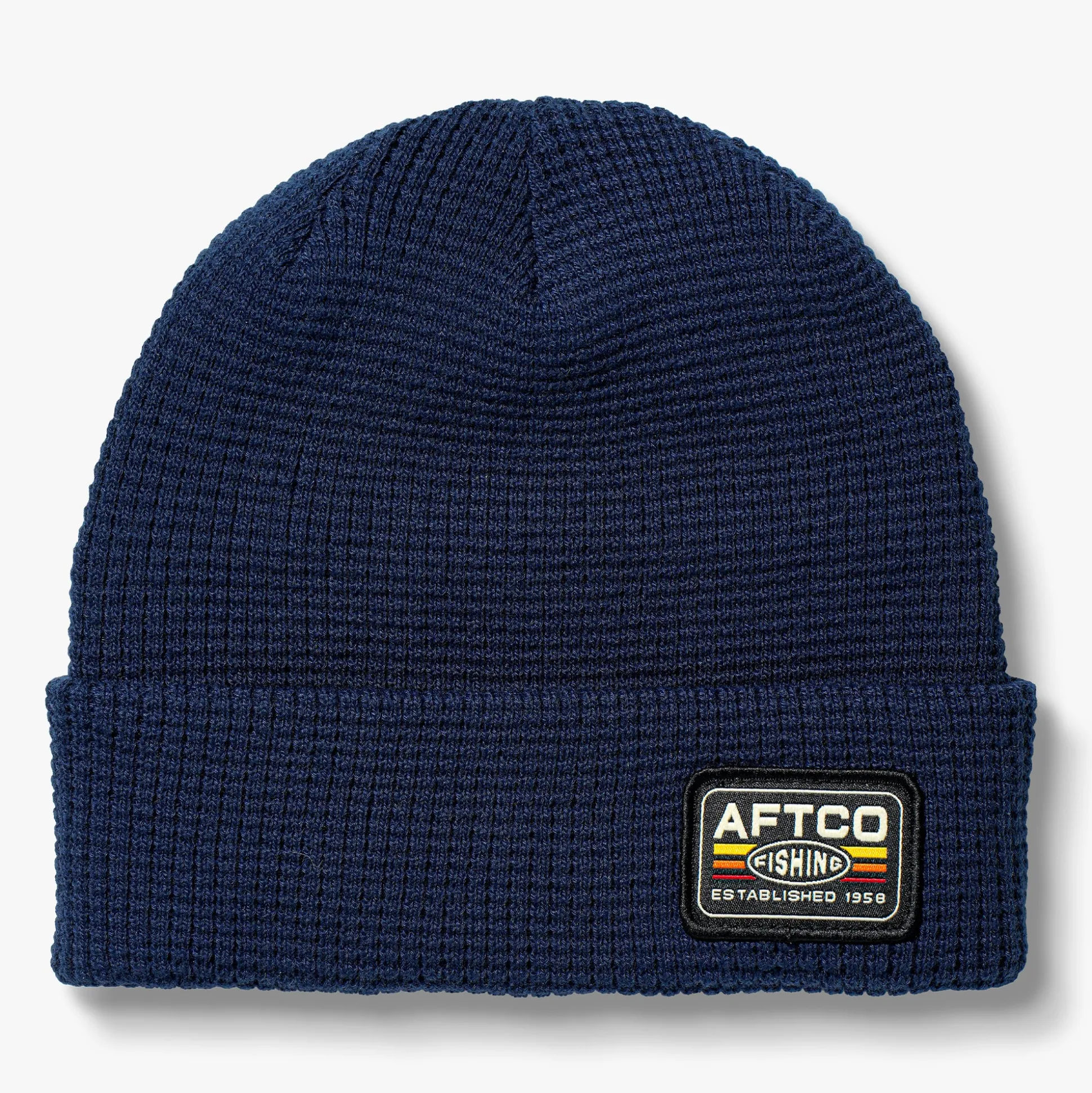 Chevron Waffle Fishing Beanie | AFTCO