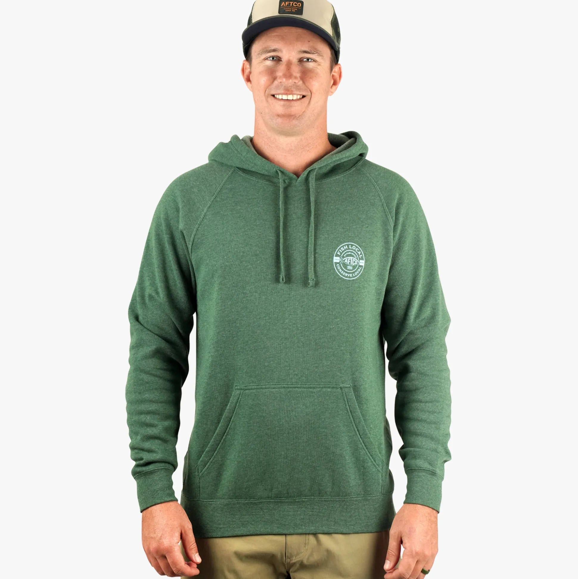 Classico Hooded Fishing Sweatshirt | AFTCO