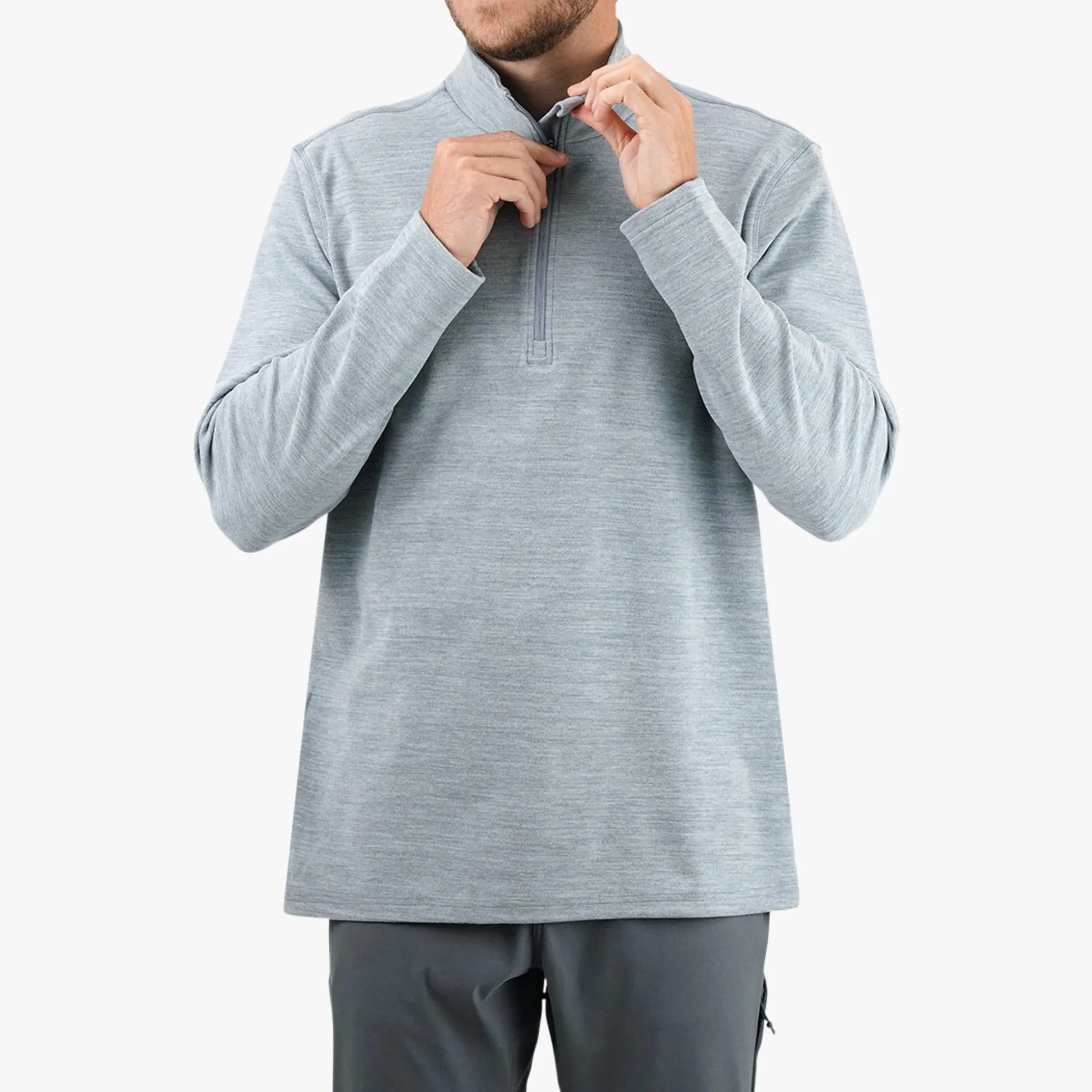 Coastal Layer 1/4 Zip Fishing Pullover | AFTCO