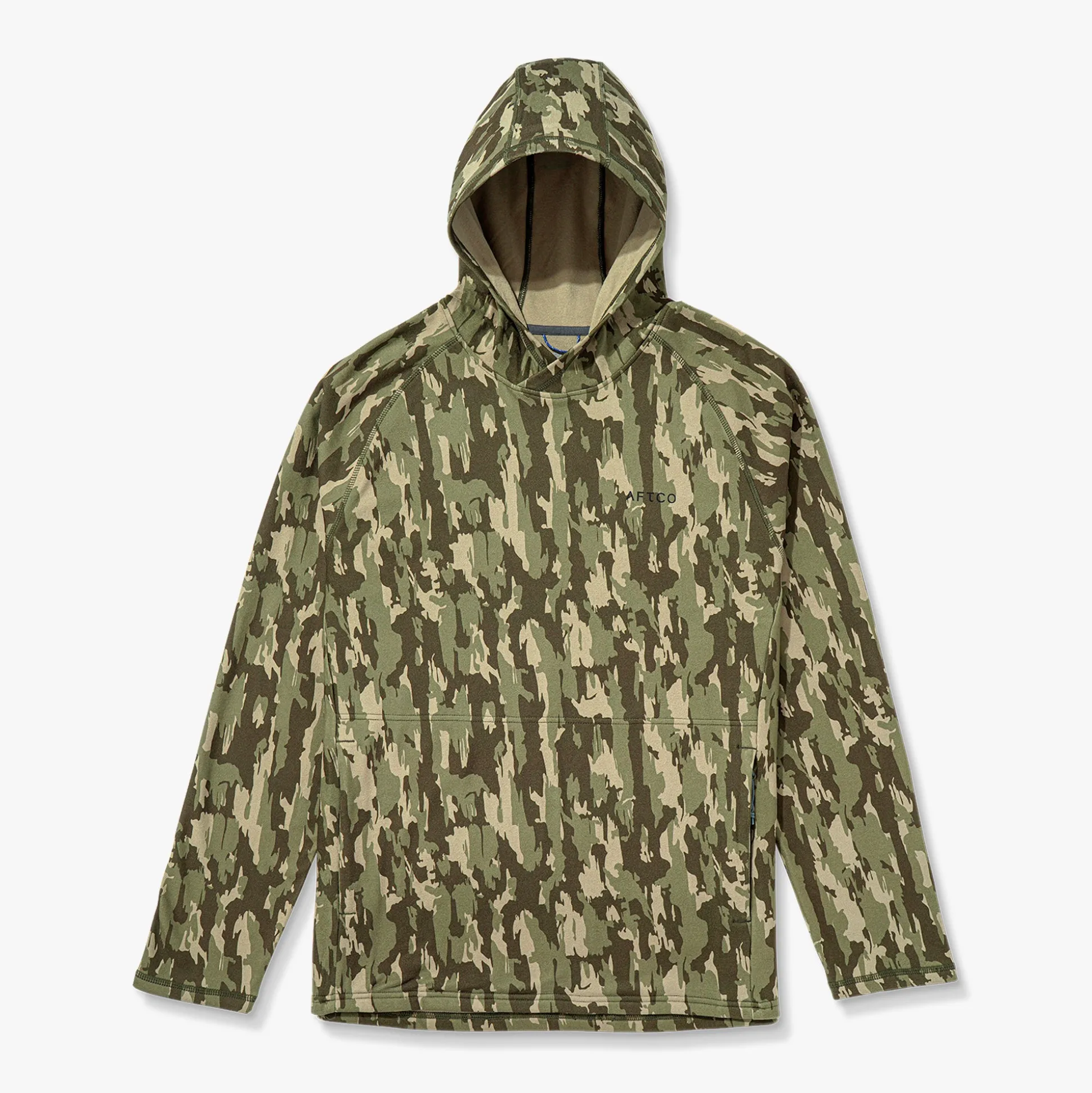 Coastal Layer Printed Camo Fishing Hoodie | AFTCO