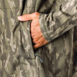 Coastal Layer Printed Camo Fishing Hoodie | AFTCO