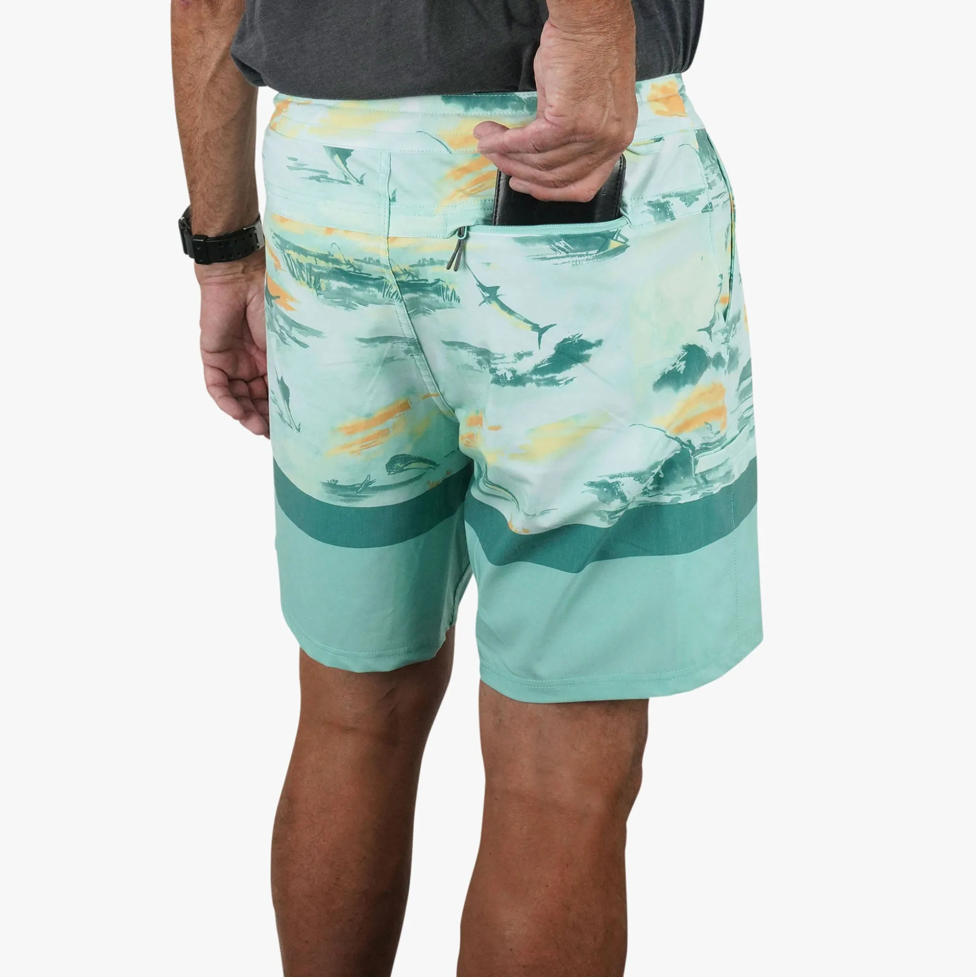 Cocoboardie Recycled Fishing Boardshorts | AFTCO