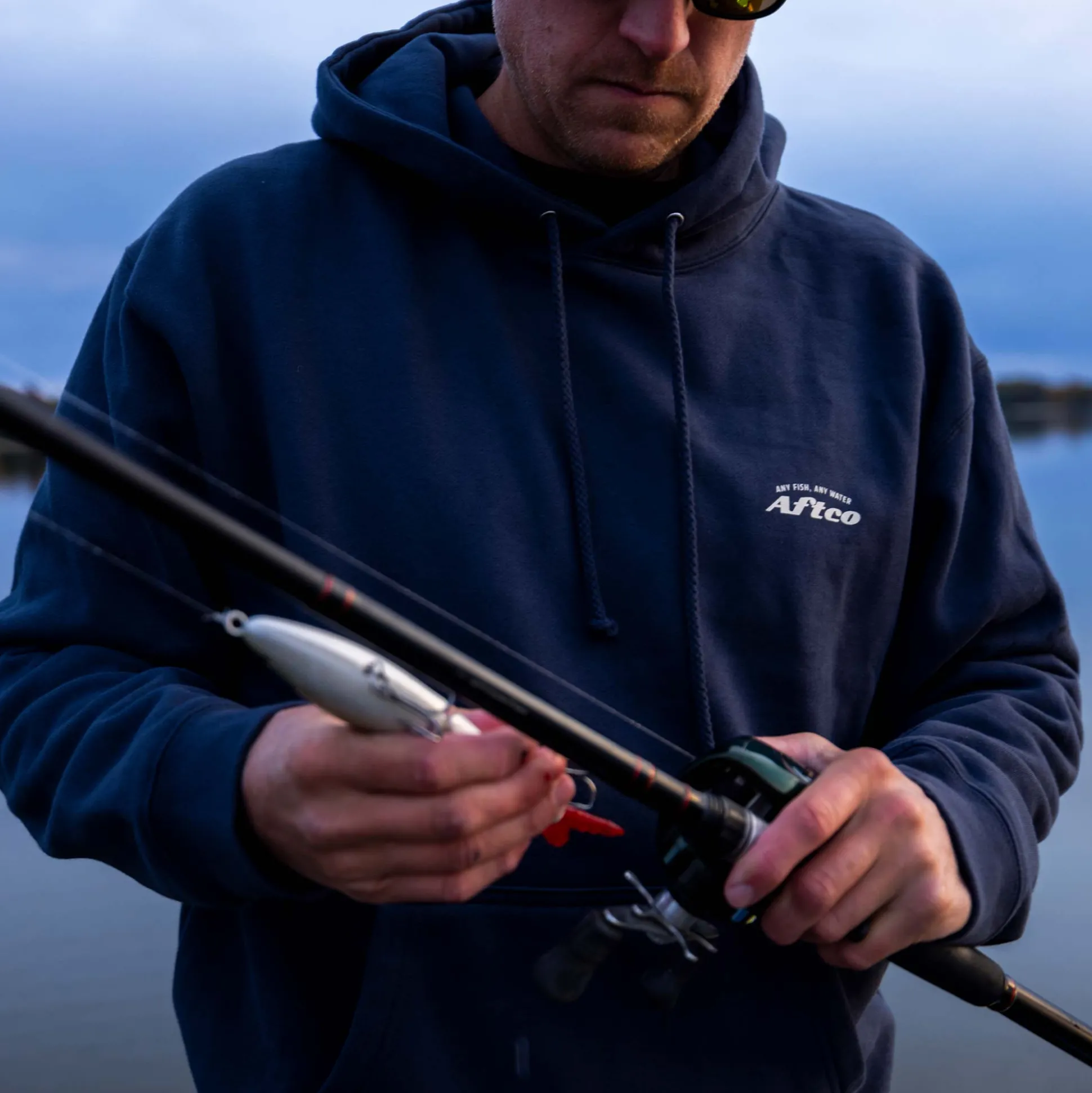 Colossal Bass Fishing Sweatshirt | AFTCO