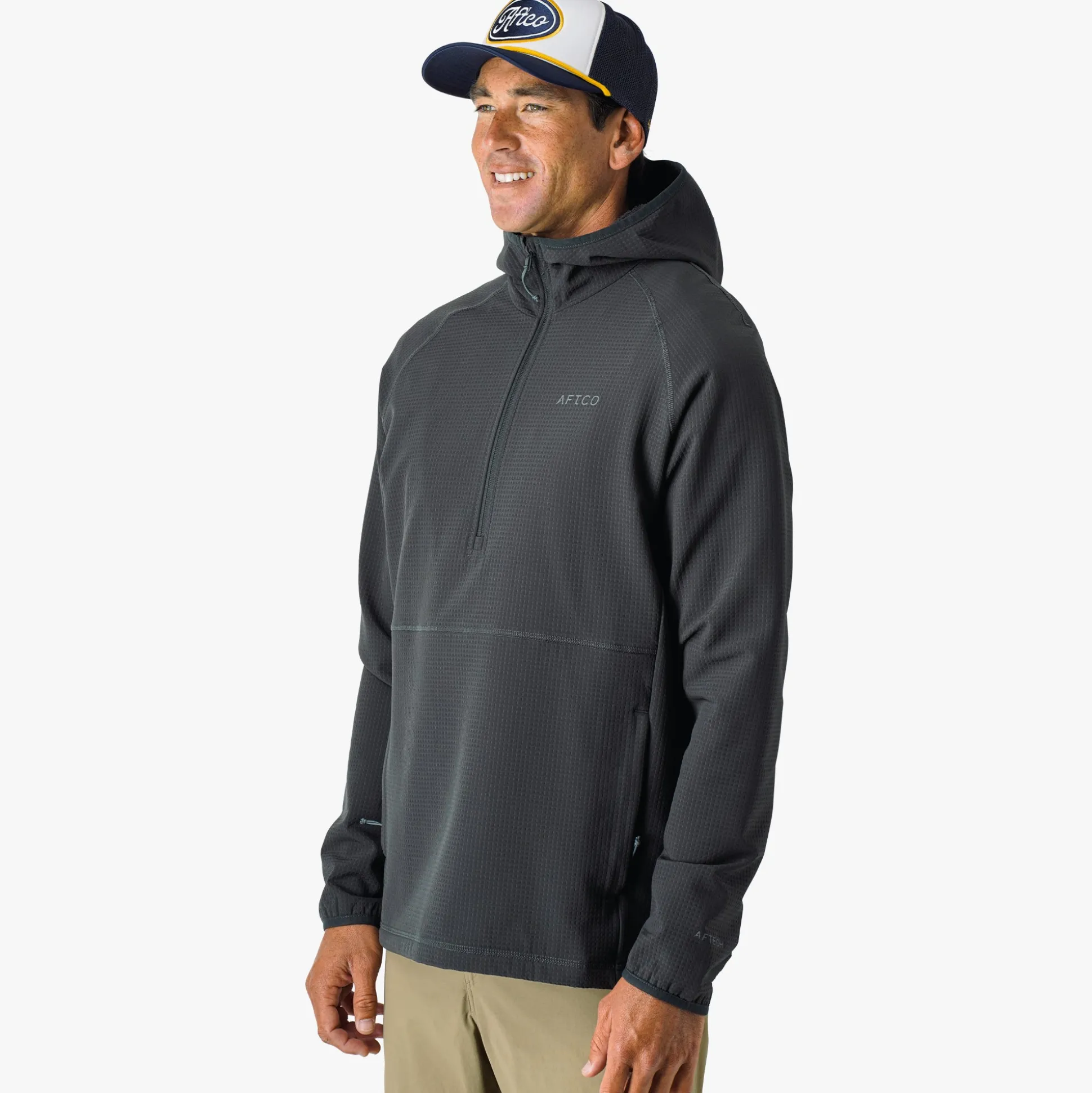 Coronado 1/4 Zip Fishing Pullover Hoodie | AFTCO