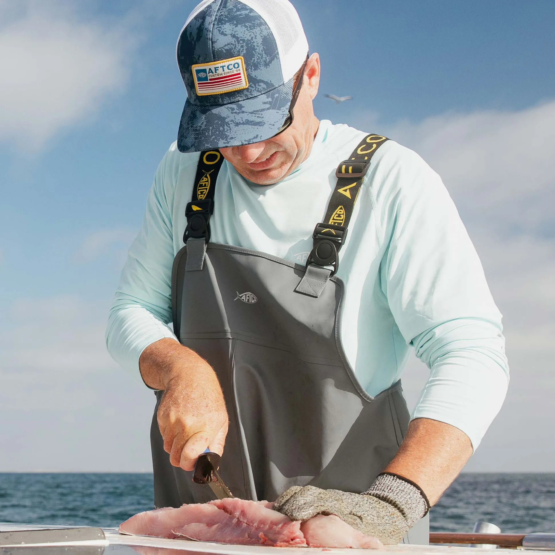 Crossbar Camo Fishing Hat | AFTCO