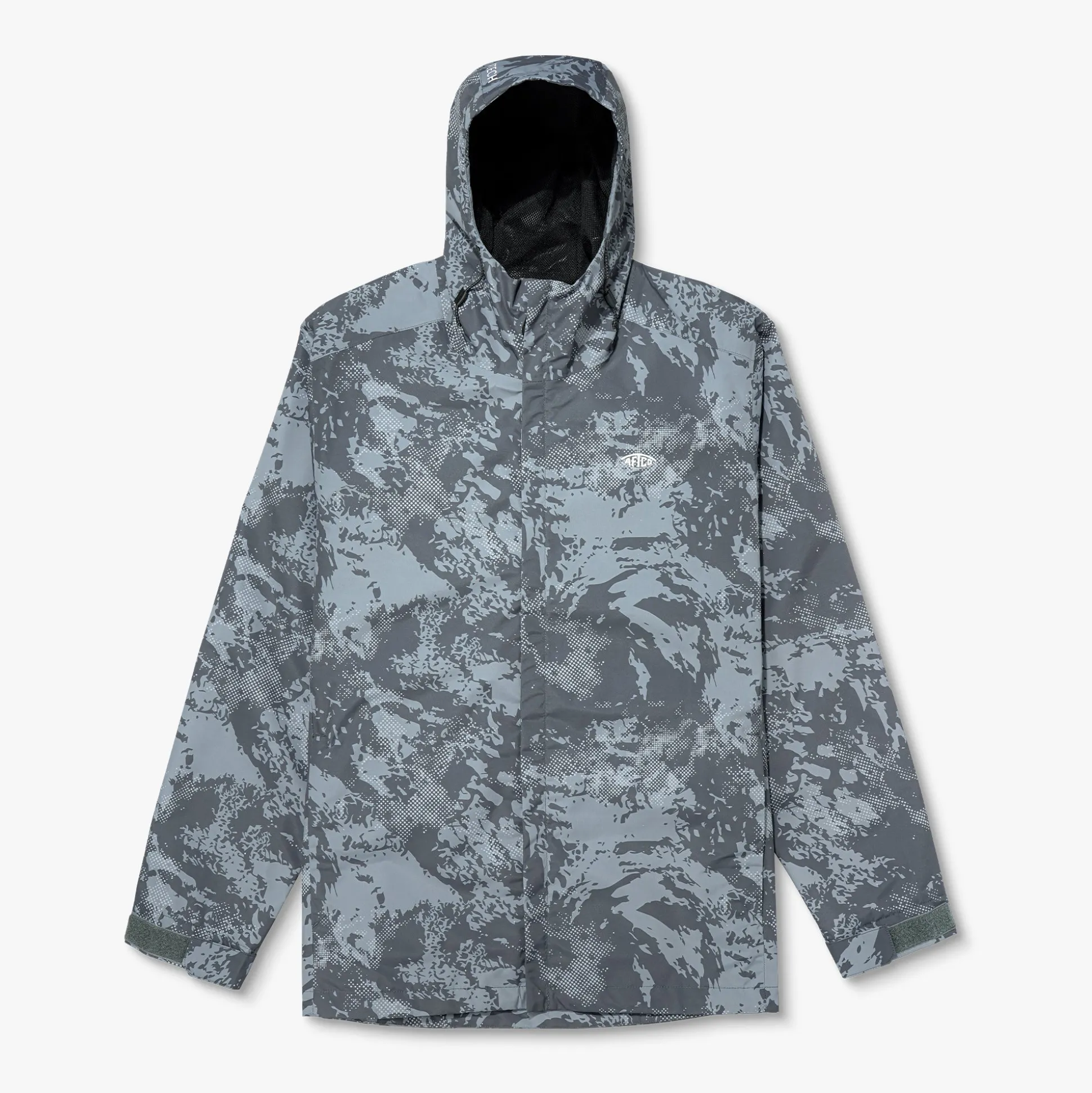 Crossing Printed Camo Fishing Jacket | AFTCO