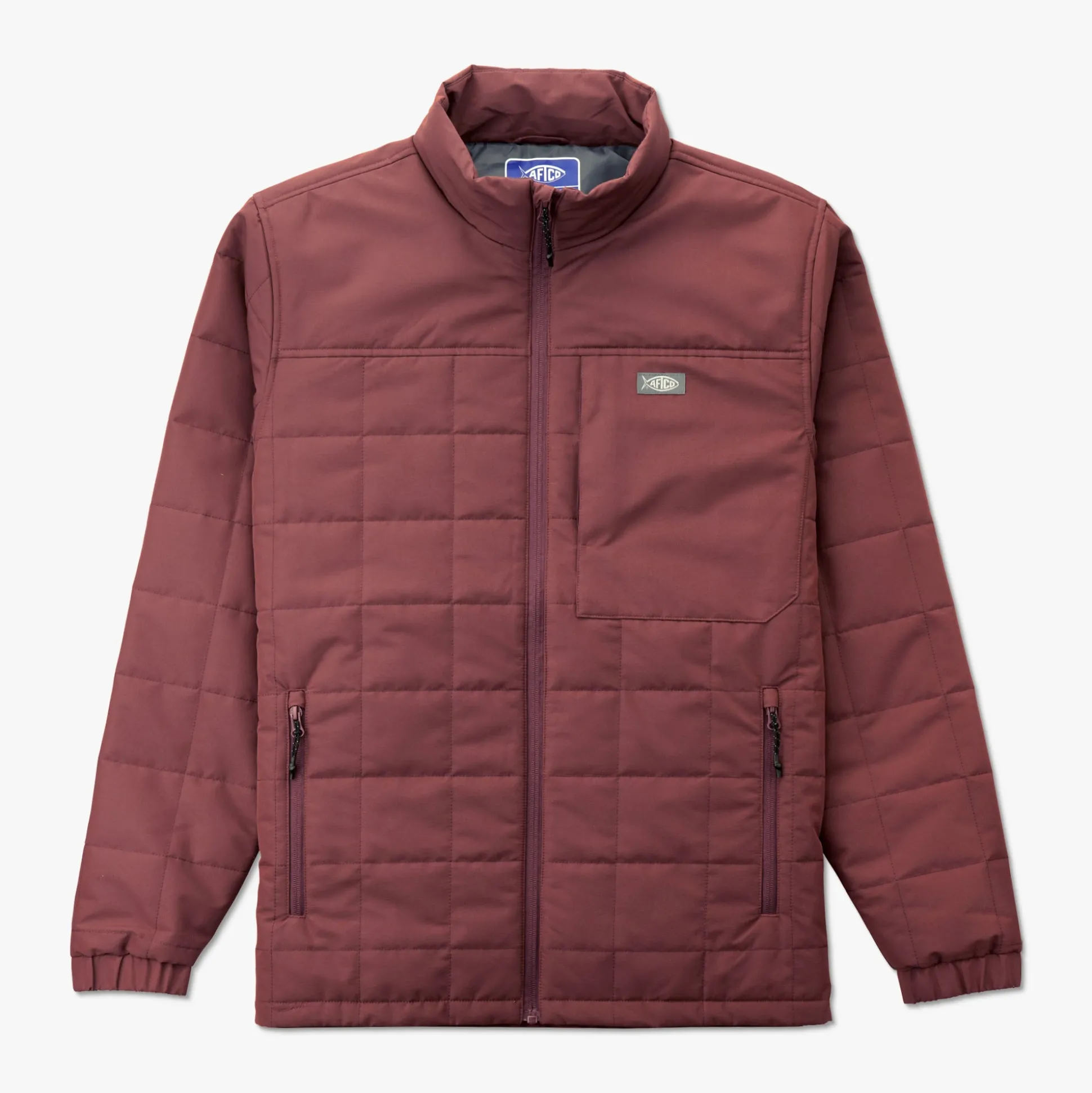 Crosswind Insulated Fishing Puffer Jacket | AFTCO