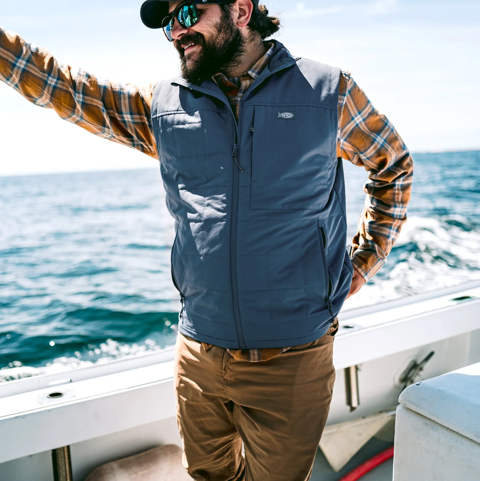 Crosswind Insulated Vest | AFTCO