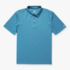 Cypress Printed Performance Fishing Polo | AFTCO