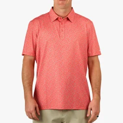 Cypress Printed Performance Fishing Polo | AFTCO