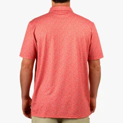 Cypress Printed Performance Fishing Polo | AFTCO