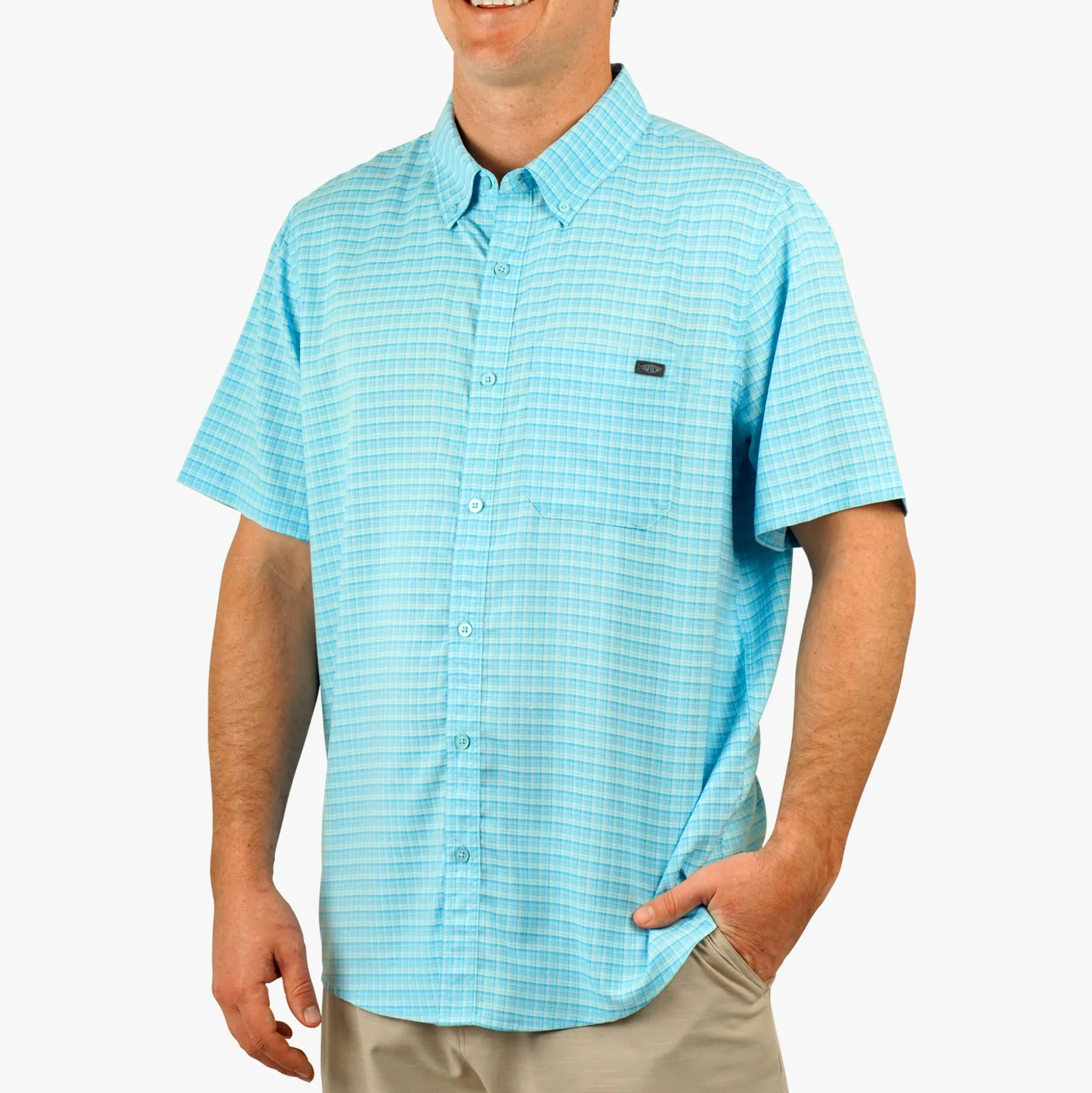 Dorsal Short Sleeve Button Down Shirt | AFTCO