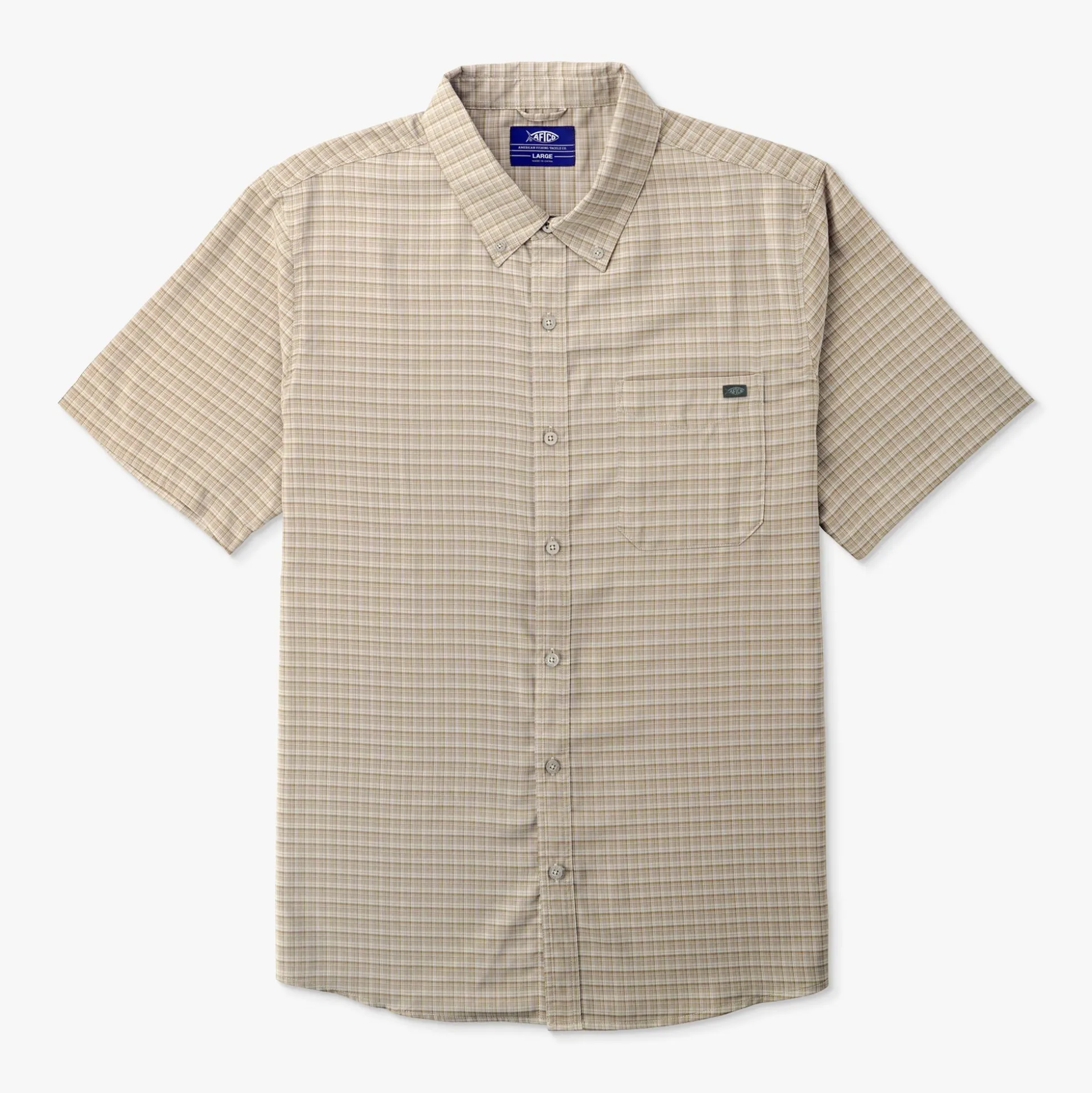 Dorsal Short Sleeve Button Down Shirt | AFTCO