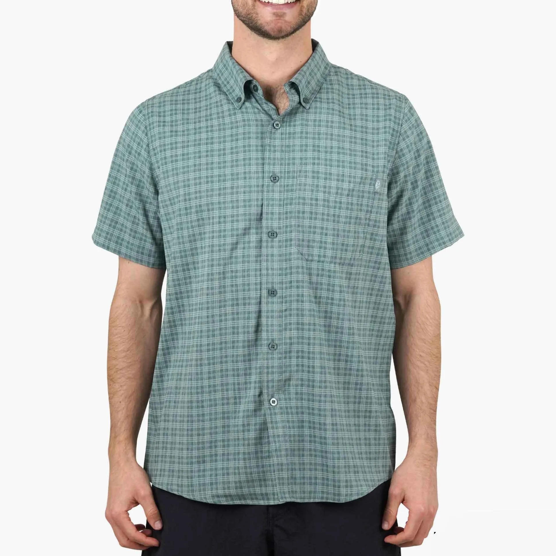Dorsal Short Sleeve Button Down Shirt | AFTCO
