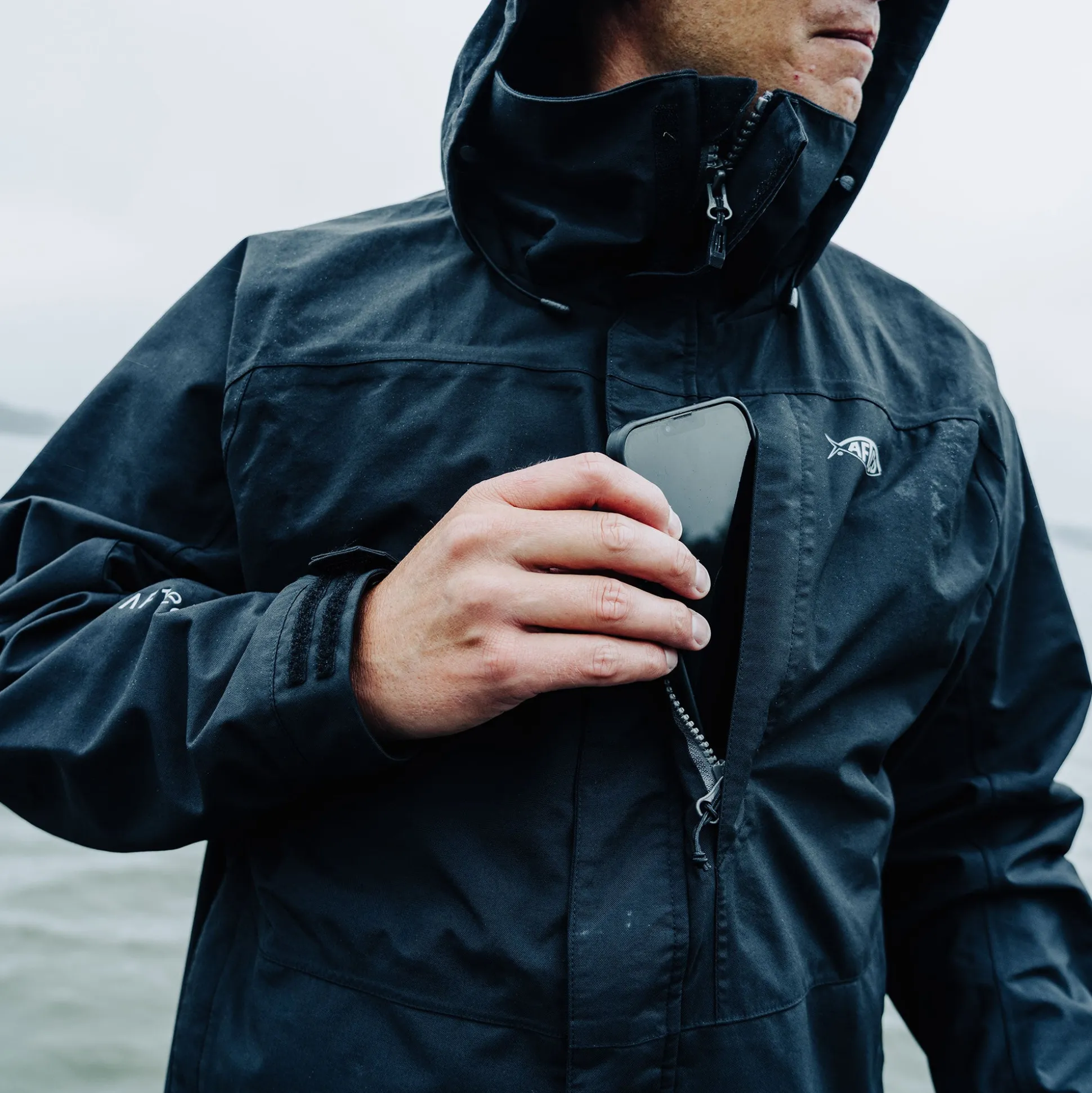 Fortress Fishing Rain Jacket | AFTCO