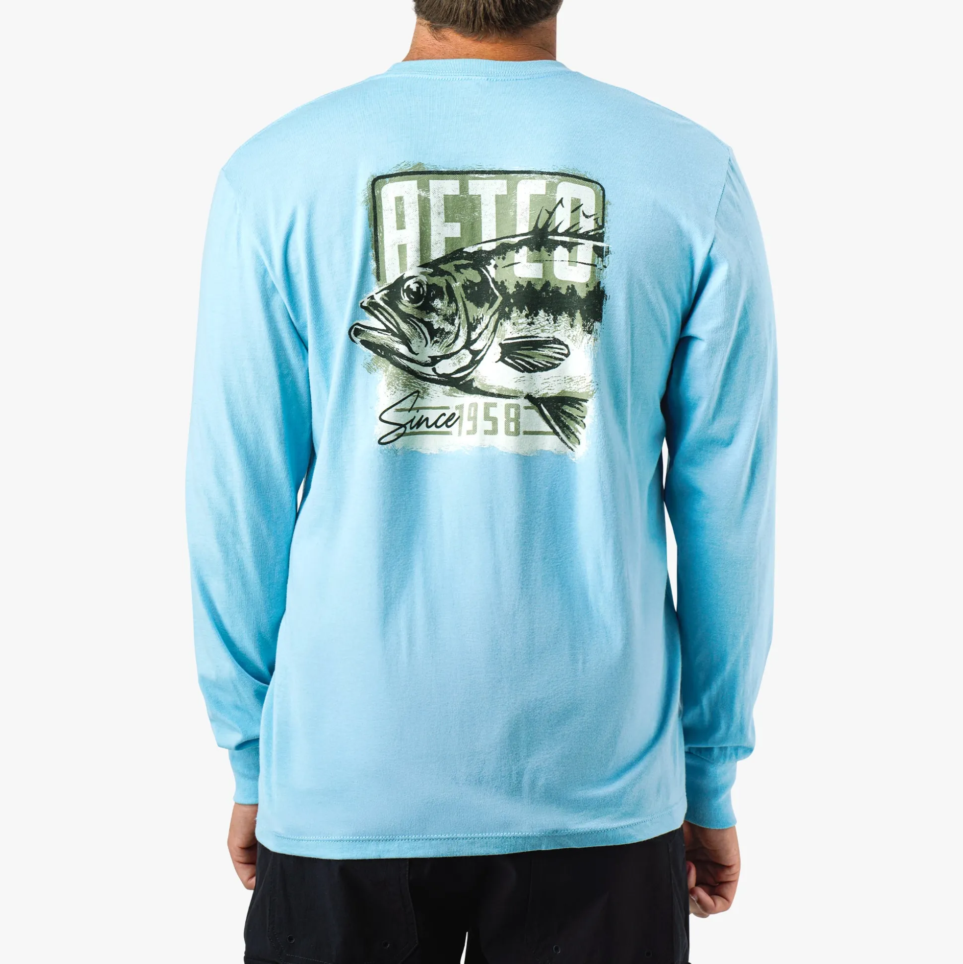 Gamble Long Sleeve Men's Fishing T-Shirt | AFTCO