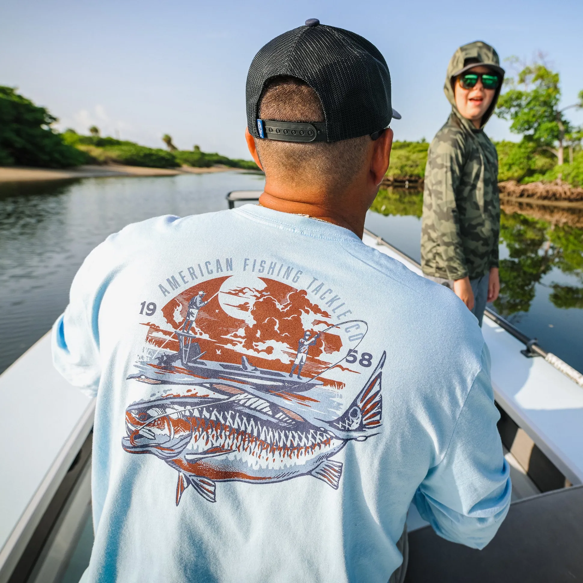 Half Light Long Sleeve Fishing T-Shirts | AFTCO