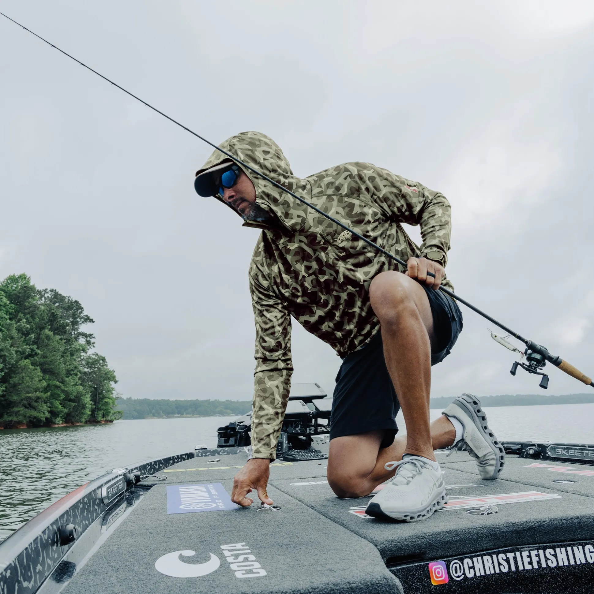 Jason Christie Camo LS Performance Shirt