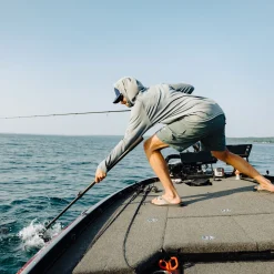 Jason Christie's Hooded LS Bass Fishing Performance Shirt | AFTCO