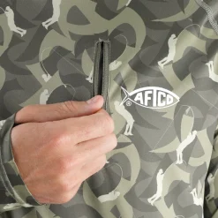 Jason Christie's Hooded LS Bass Fishing Performance Shirt | AFTCO