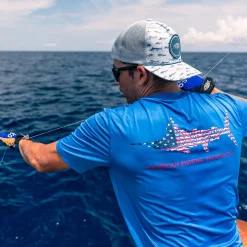 Jigfish Americana SS Sun Protection Shirt | AFTCO