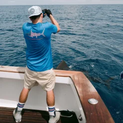 Jigfish Americana SS Sun Protection Shirt | AFTCO