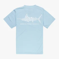 Kids Jigfish Jig Fishing Short Sleeve Shirt | AFTCO