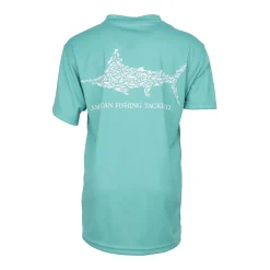 Kids Jigfish Jig Fishing Short Sleeve Shirt | AFTCO